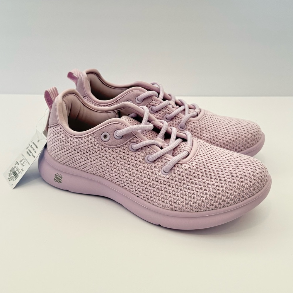6 7 7W 7.5 11 pastel lavender purple, athletic mesh comfortable sneakers